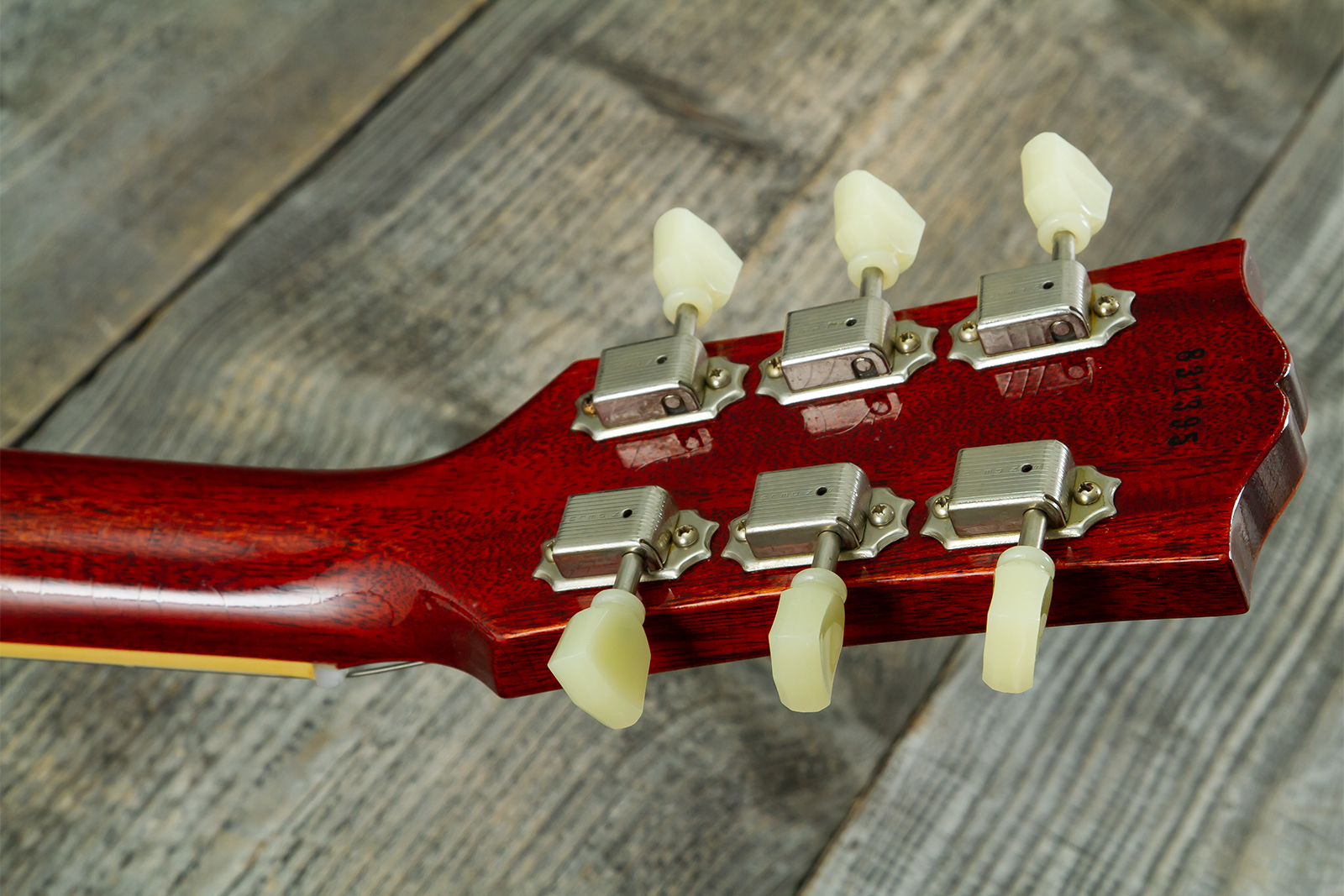 Gibson Custom Shop Les Paul Standard 1958 Reissue 2h Th Rw #831395 - Murphy Lab Ultra Light Aged Bourbon Burst - Single cut electric guitar - Variatio