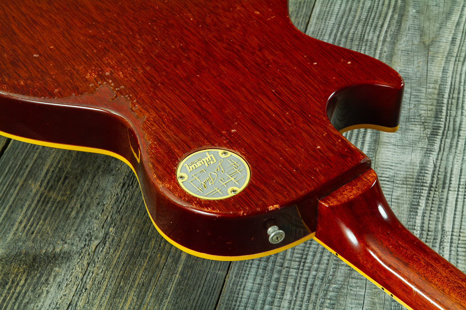Gibson Custom Shop Les Paul Standard 1959 2h Ht Rw #961232 - Murphy Lab Aged Tobacco Sunburst - Single cut electric guitar - Variation 10