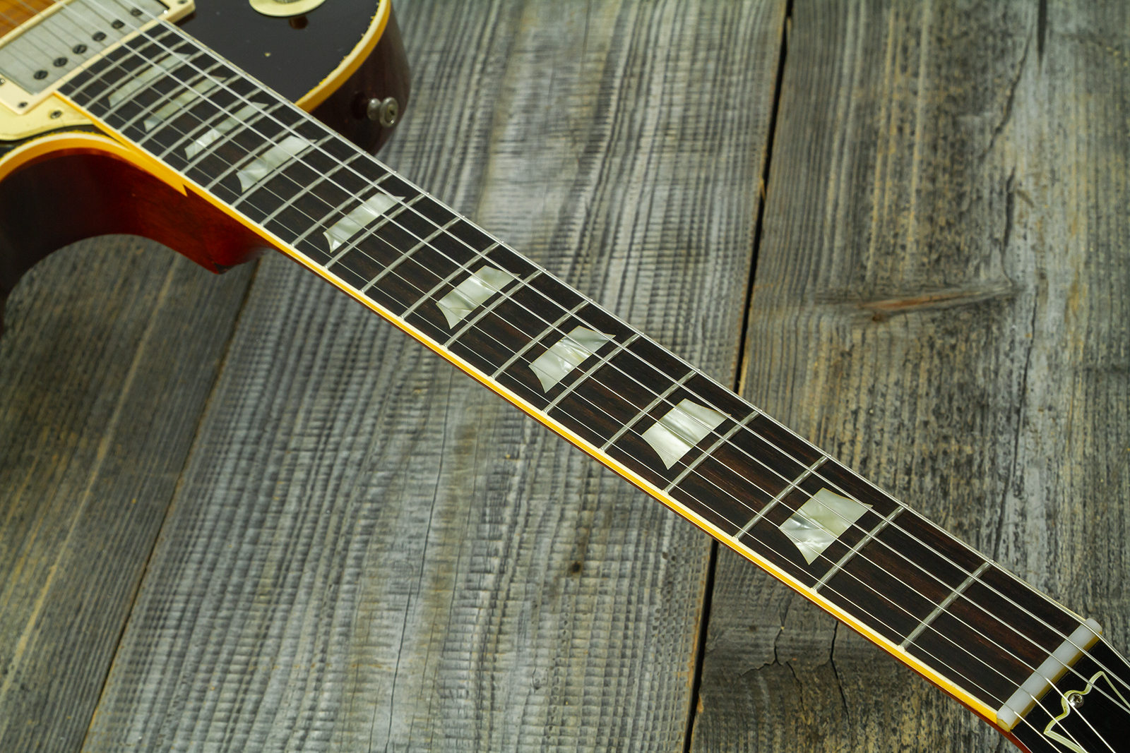 Gibson Custom Shop Les Paul Standard 1959 2h Ht Rw #961232 - Murphy Lab Aged Tobacco Sunburst - Single cut electric guitar - Variation 6