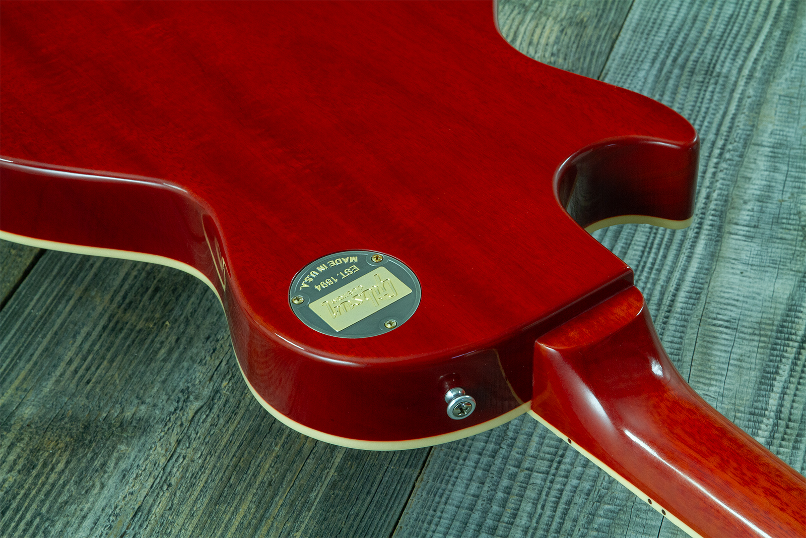 Gibson Custom Shop Les Paul Standard 1959 2h Ht Rw #982048 - Vos Vintage Cherry Sunburst - Single cut electric guitar - Variation 8