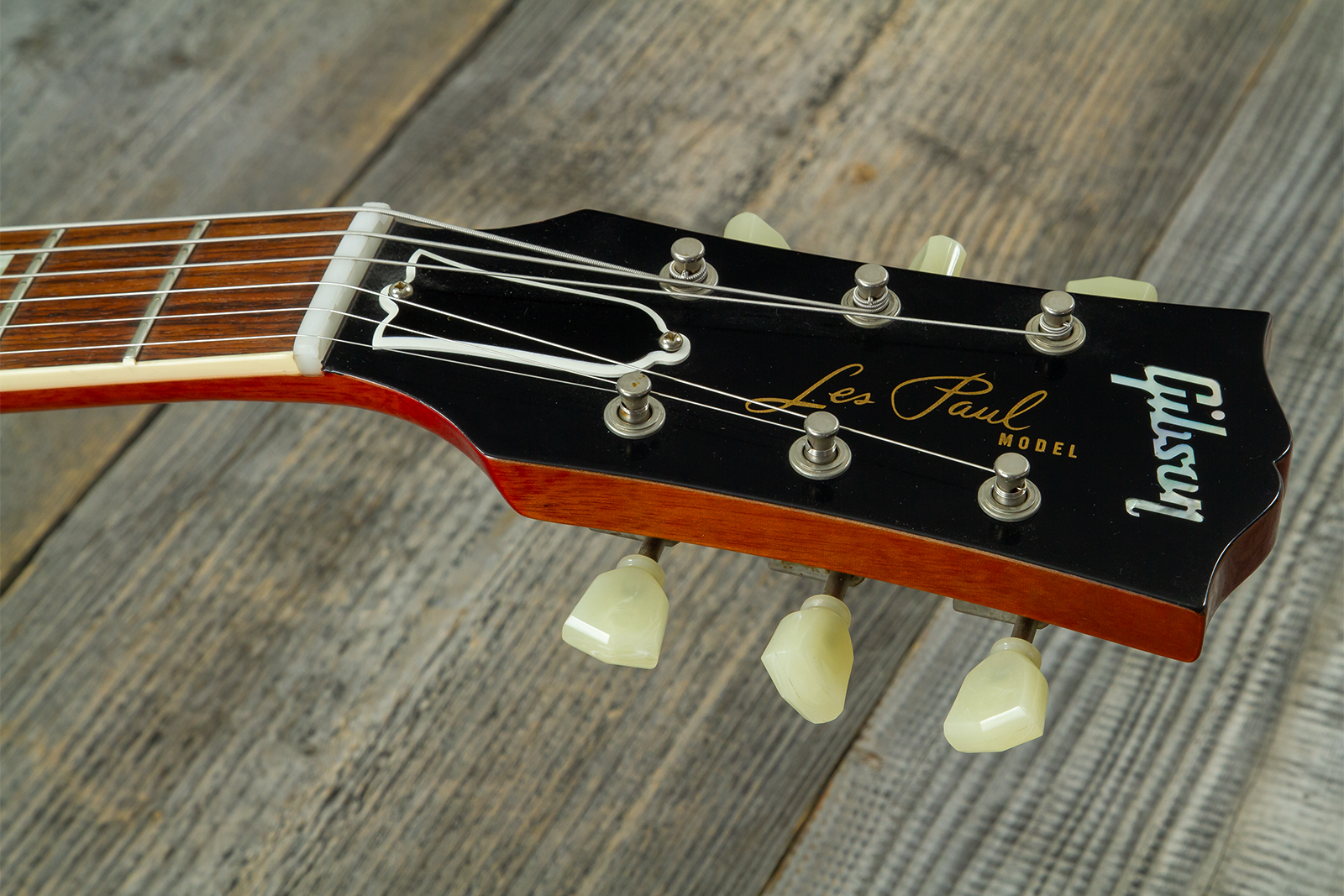 Gibson Custom Shop Les Paul Standard 1959 2h Ht Rw #982048 - Vos Vintage Cherry Sunburst - Single cut electric guitar - Variation 6