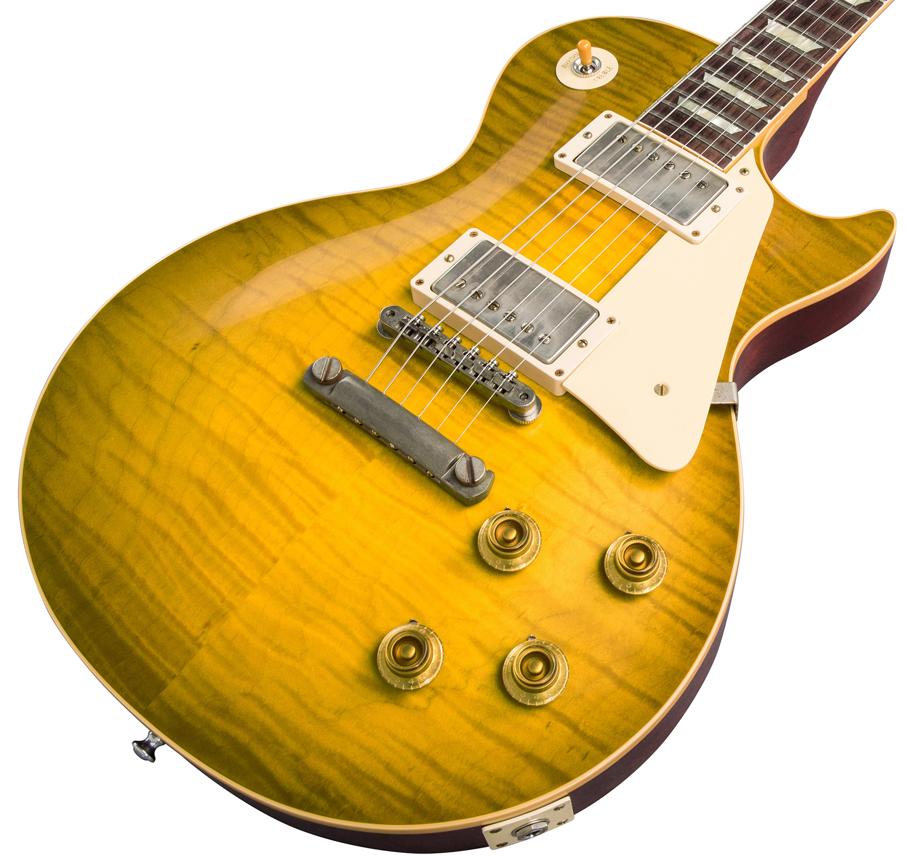 Gibson Custom Shop Les Paul Standard 1959 60th Anniversary Bolivian Rw - Green Lemon Fade - Single cut electric guitar - Variation 3