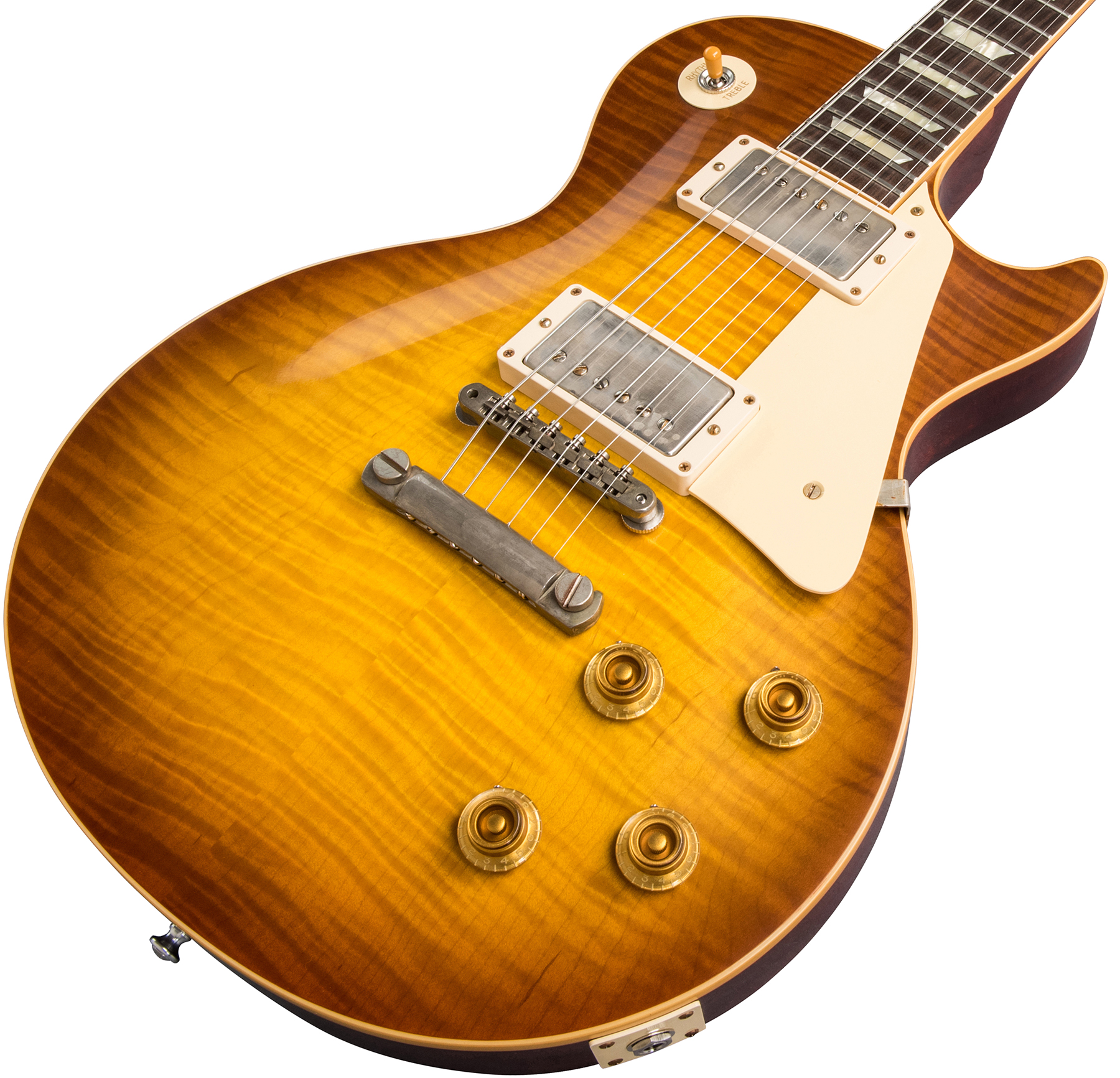 Gibson Custom Shop Les Paul Standard 1959 60th Anniversary Bolivian Rw - Vos Royal Teaburst - Single cut electric guitar - Variation 3