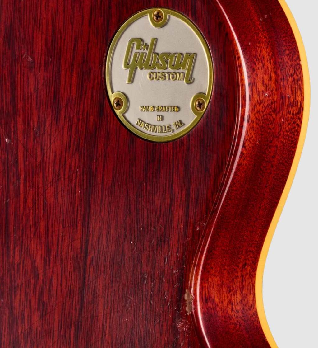 Gibson Custom Shop Les Paul Standard 1959 Birdseye Maple Le Ltd 2h Ht Rw - Murphy Lab Light Aged Peach Tea Burst - Single cut electric guitar - Variat