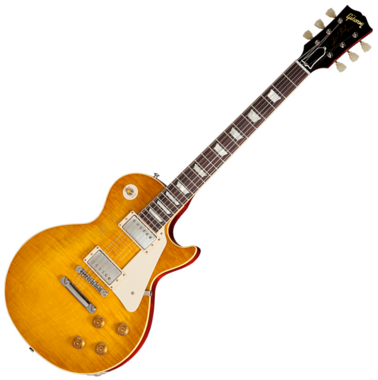 Gibson Custom Shop Les Paul Standard 1959 Reissue 2h Ht Rw #942678 - Vos Lemon Burst - Single cut electric guitar - Variation 2
