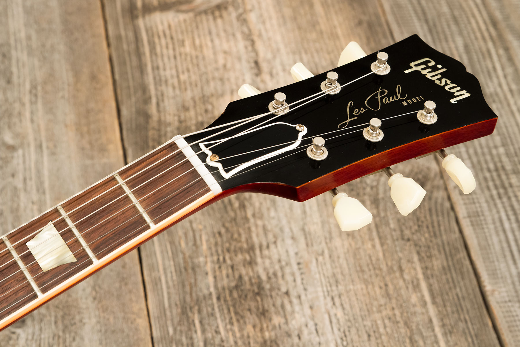 Gibson Custom Shop Les Paul Standard 1959 Reissue 2h Ht Rw #912456 - Vos Iced Tea Burst - Single cut electric guitar - Variation 11