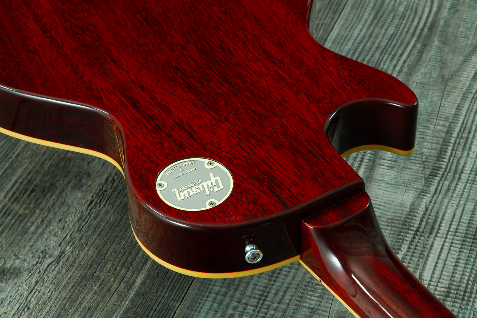 Gibson Custom Shop Les Paul Standard 1959 Reissue 2h Ht Rw #951086 - Vos Iced Tea Burst - Single cut electric guitar - Variation 9