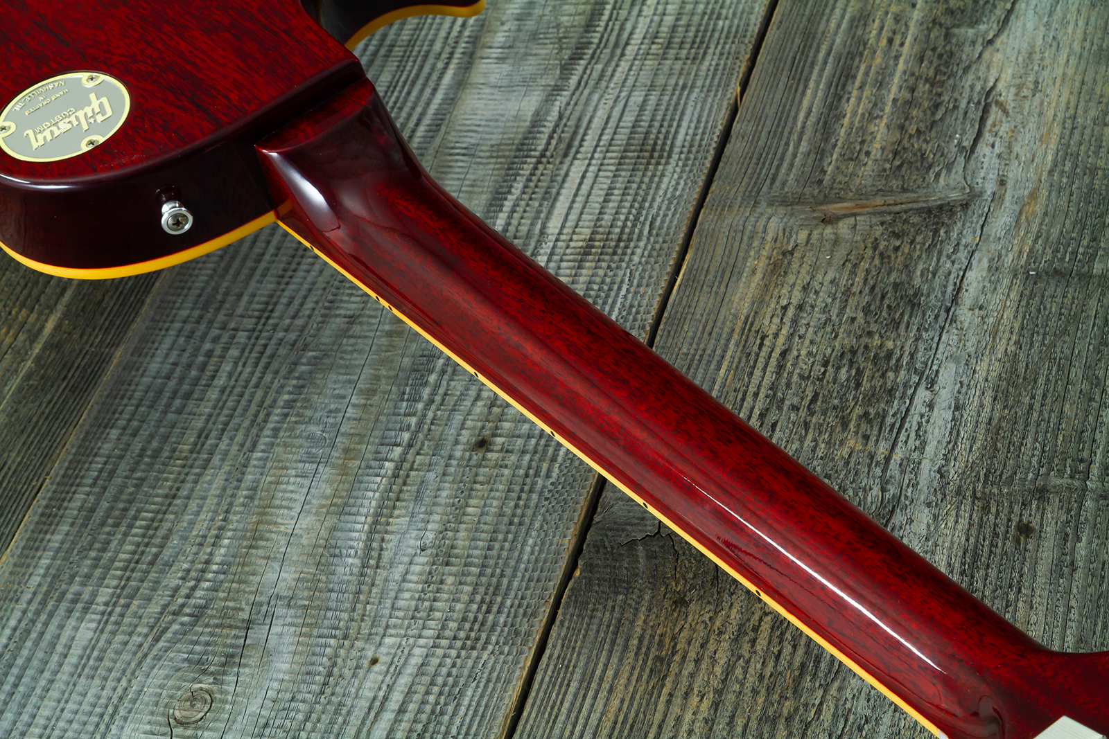 Gibson Custom Shop Les Paul Standard 1959 Reissue 2h Ht Rw #951086 - Vos Iced Tea Burst - Single cut electric guitar - Variation 10