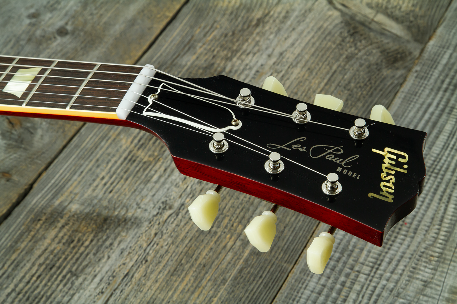 Gibson Custom Shop Les Paul Standard 1959 Reissue 2h Ht Rw #951086 - Vos Iced Tea Burst - Single cut electric guitar - Variation 11