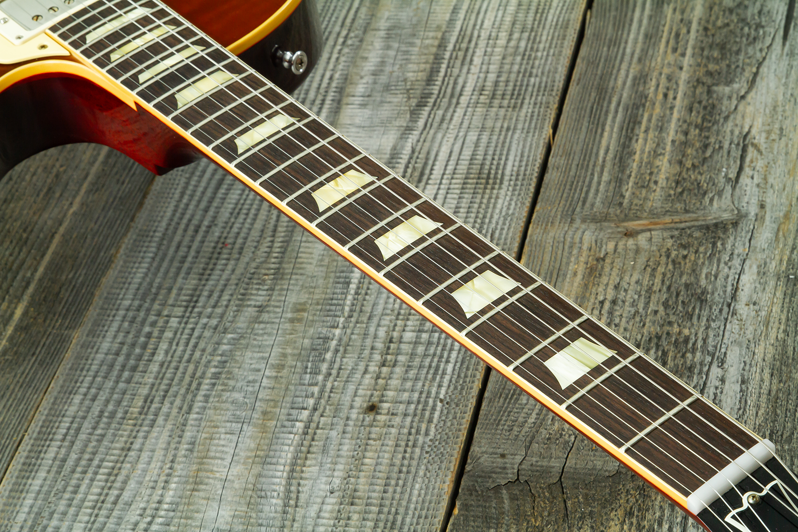 Gibson Custom Shop Les Paul Standard 1959 Reissue 2h Ht Rw #951086 - Vos Iced Tea Burst - Single cut electric guitar - Variation 6