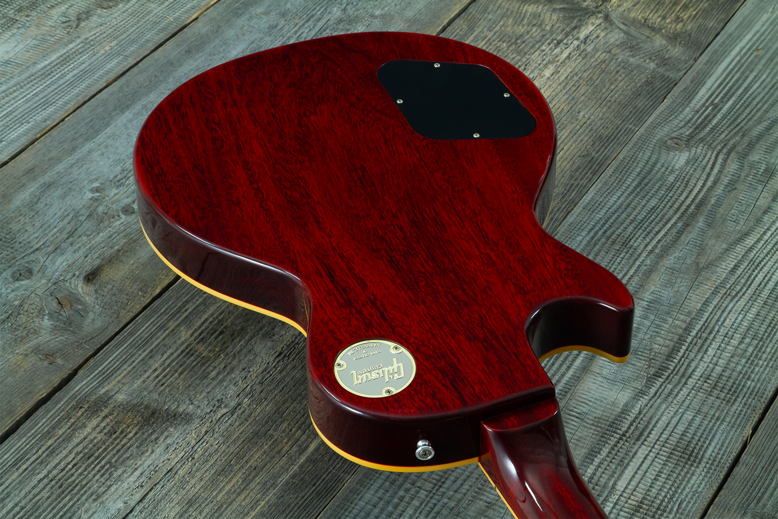 Gibson Custom Shop Les Paul Standard 1959 Reissue 2h Ht Rw #951086 - Vos Iced Tea Burst - Single cut electric guitar - Variation 7