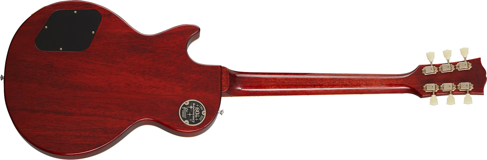 Gibson Custom Shop Les Paul Standard 1960 V1 60th Anniversary 2h Ht Rw - Vos Deep Cherry Sunburst - Single cut electric guitar - Variation 1