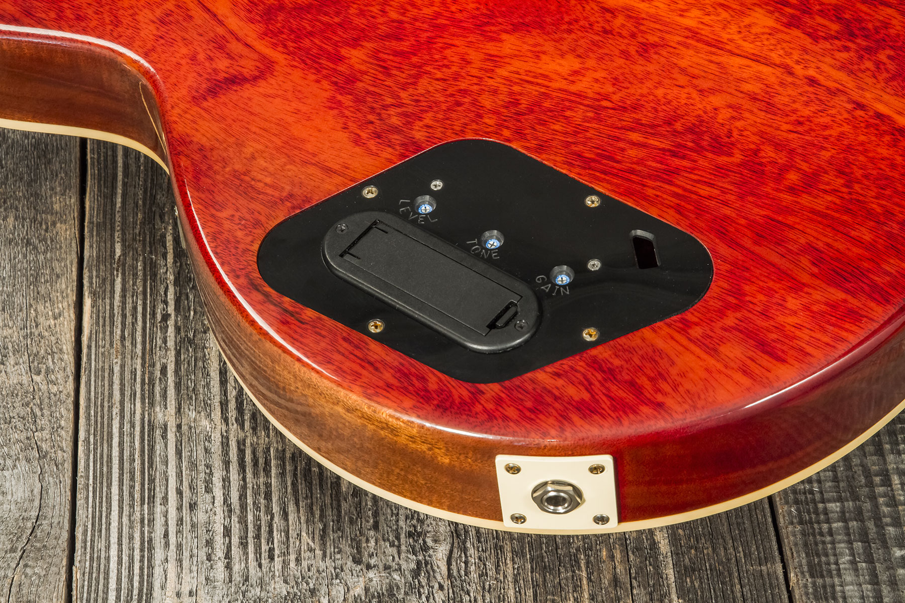 Gibson Custom Shop Les Paul Standard Burstdriver 2h Ht Rw #871130 - Vos Amber Ale - Single cut electric guitar - Variation 7