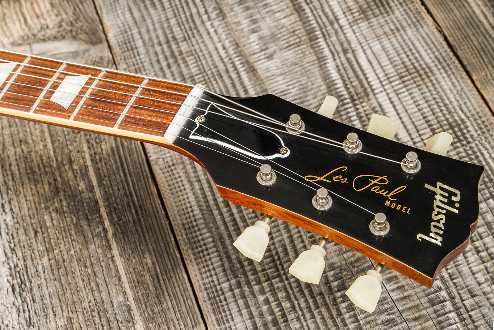 Gibson Custom Shop Les Paul Standard Burstdriver 2h Ht Rw #871130 - Vos Amber Ale - Single cut electric guitar - Variation 8