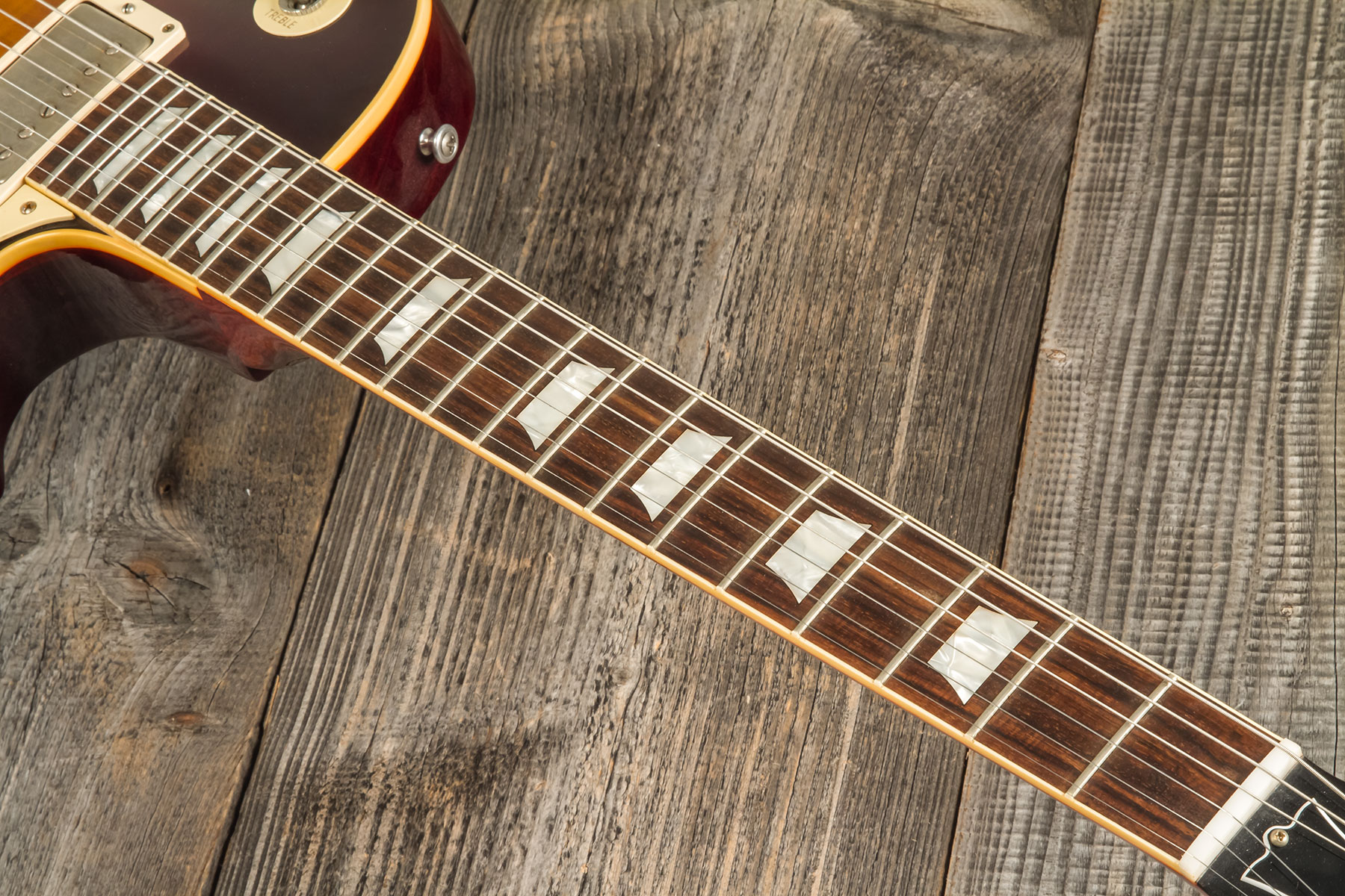 Gibson Custom Shop Les Paul Standard Burstdriver 2h Ht Rw #871302 - Vos Havana Fade - Single cut electric guitar - Variation 10