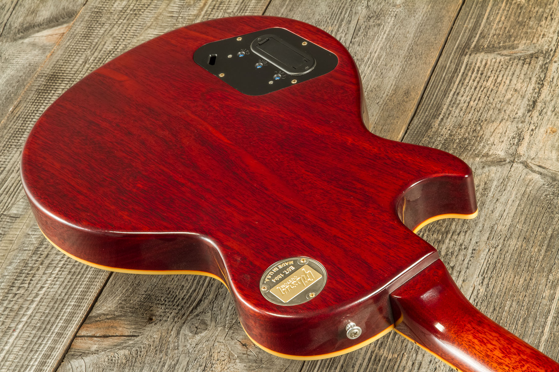 Gibson Custom Shop Les Paul Standard Burstdriver 2h Ht Rw #871302 - Vos Havana Fade - Single cut electric guitar - Variation 11