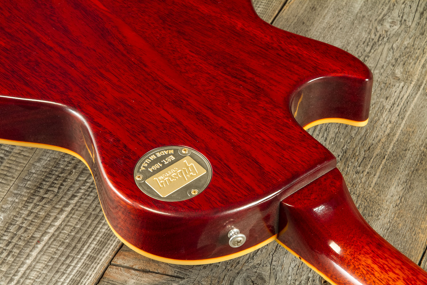 Gibson Custom Shop Les Paul Standard Burstdriver 2h Ht Rw #871302 - Vos Havana Fade - Single cut electric guitar - Variation 12