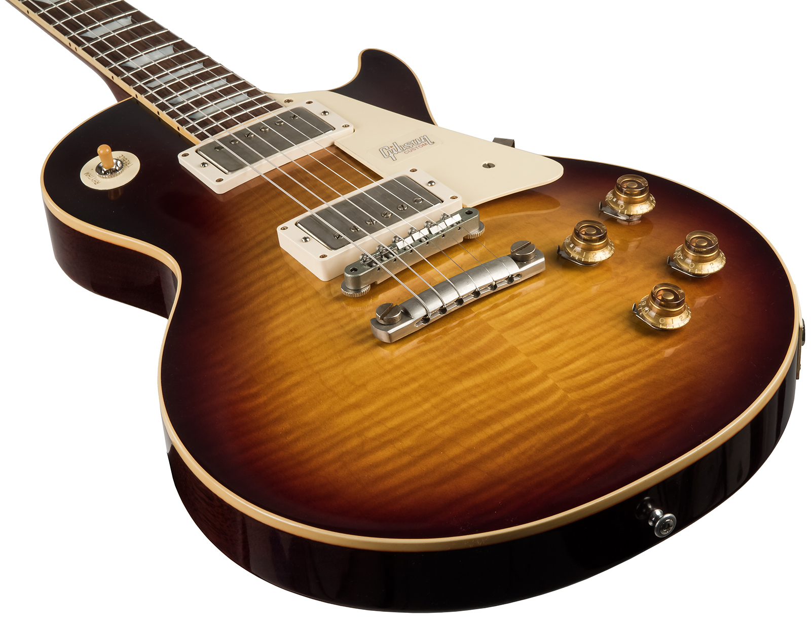 Gibson Custom Shop Les Paul Standard Burstdriver 2h Ht Rw #871301 - Vos Havana Fade - Single cut electric guitar - Variation 3