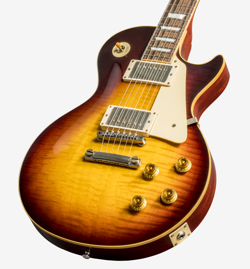 Gibson Custom Shop Les Paul Standard Burstdriver 2h Ht Rw #871302 - Vos Havana Fade - Single cut electric guitar - Variation 1