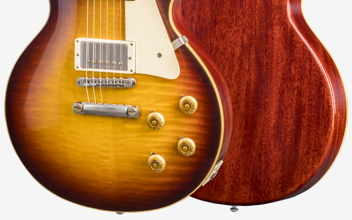 Gibson Custom Shop Les Paul Standard Burstdriver 2h Ht Rw #871302 - Vos Havana Fade - Single cut electric guitar - Variation 2