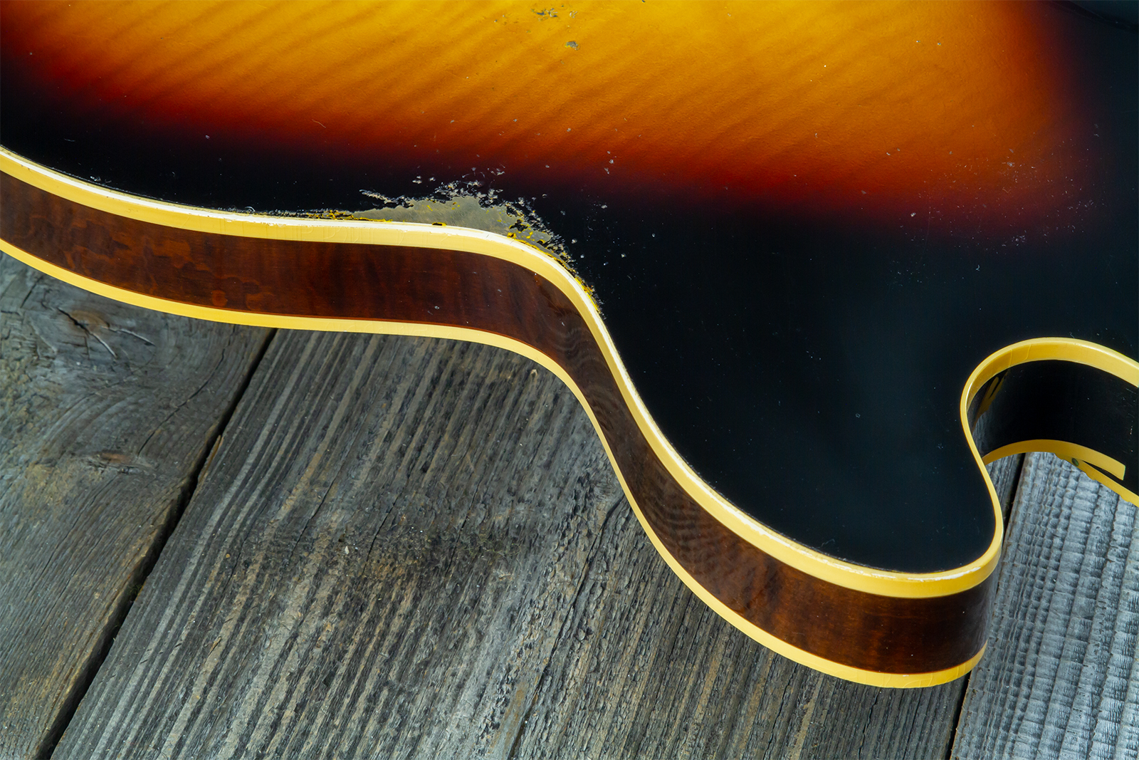 Gibson Custom Shop M2m Es335 1964 Reissue 2h Ht Rw #150092 - Murphy Lab Light Aged Vintage Burst - Semi-hollow electric guitar - Variation 8