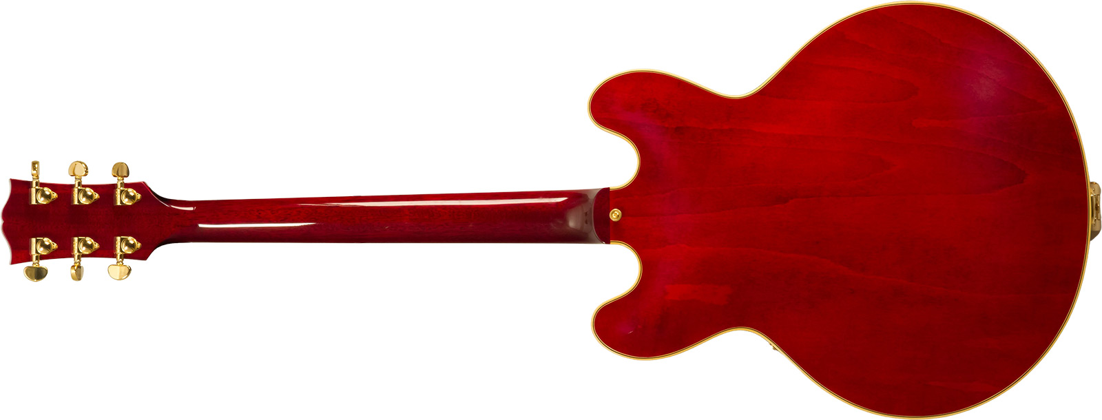 Gibson Custom Shop M2m Es355 1959 Bigsby Custom Made Plate 2h Trem Eb #a950134 - Vos 60s Cherry - Semi-hollow electric guitar - Variation 1
