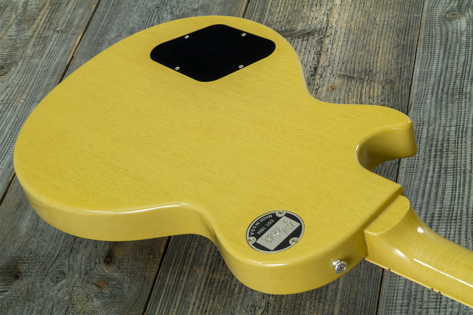 Gibson Custom Shop M2m Les Paul Special 1957 Single Cut Reissue P90 Ht Rw #70554 - Light Aged Tv - Single cut electric guitar - Variation 15