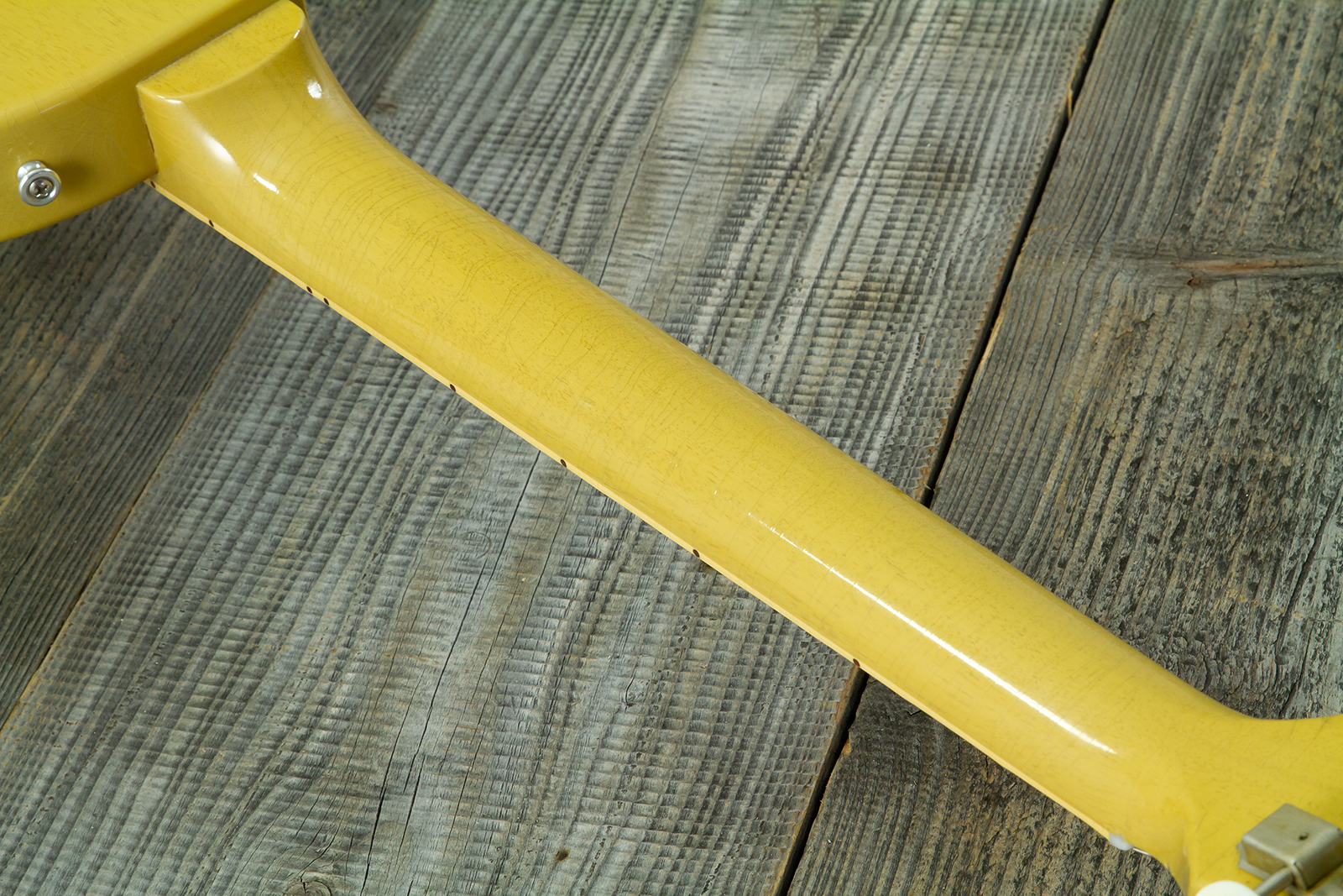 Gibson Custom Shop M2m Les Paul Special 1957 Single Cut Reissue P90 Ht Rw #70554 - Light Aged Tv - Single cut electric guitar - Variation 17