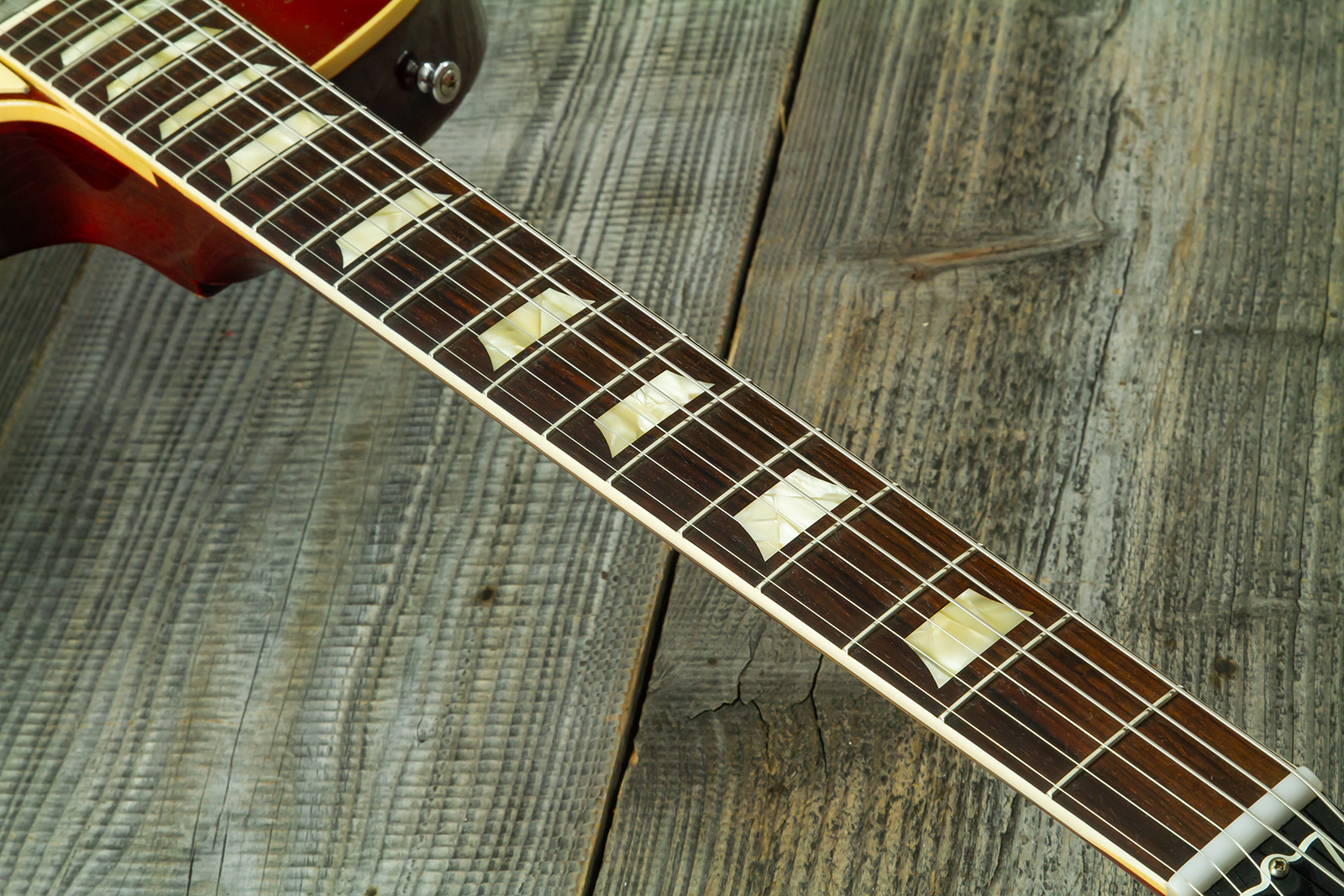 Gibson Custom Shop M2m Les Paul Standard 1958 2h Ht Rw #80780 - Heavy Aged '58 Burst - Single cut electric guitar - Variation 14
