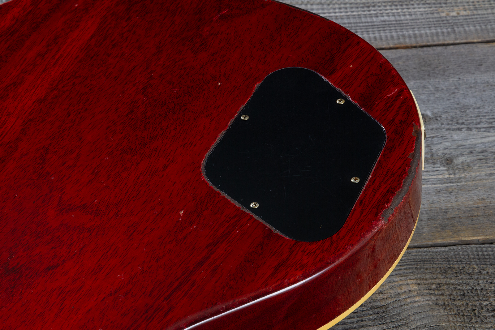 Gibson Custom Shop M2m Les Paul Standard 1958 2h Ht Rw #85546 - Murphy Lab Light Aged Ebony O. Gold - Single cut electric guitar - Variation 9