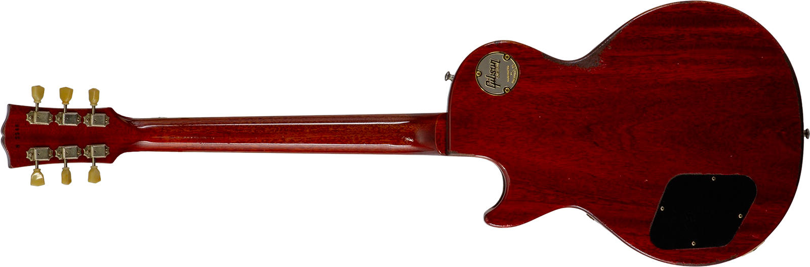 Gibson Custom Shop M2m Les Paul Standard 1958 2h Ht Rw #85546 - Murphy Lab Light Aged Ebony O. Gold - Single cut electric guitar - Variation 1