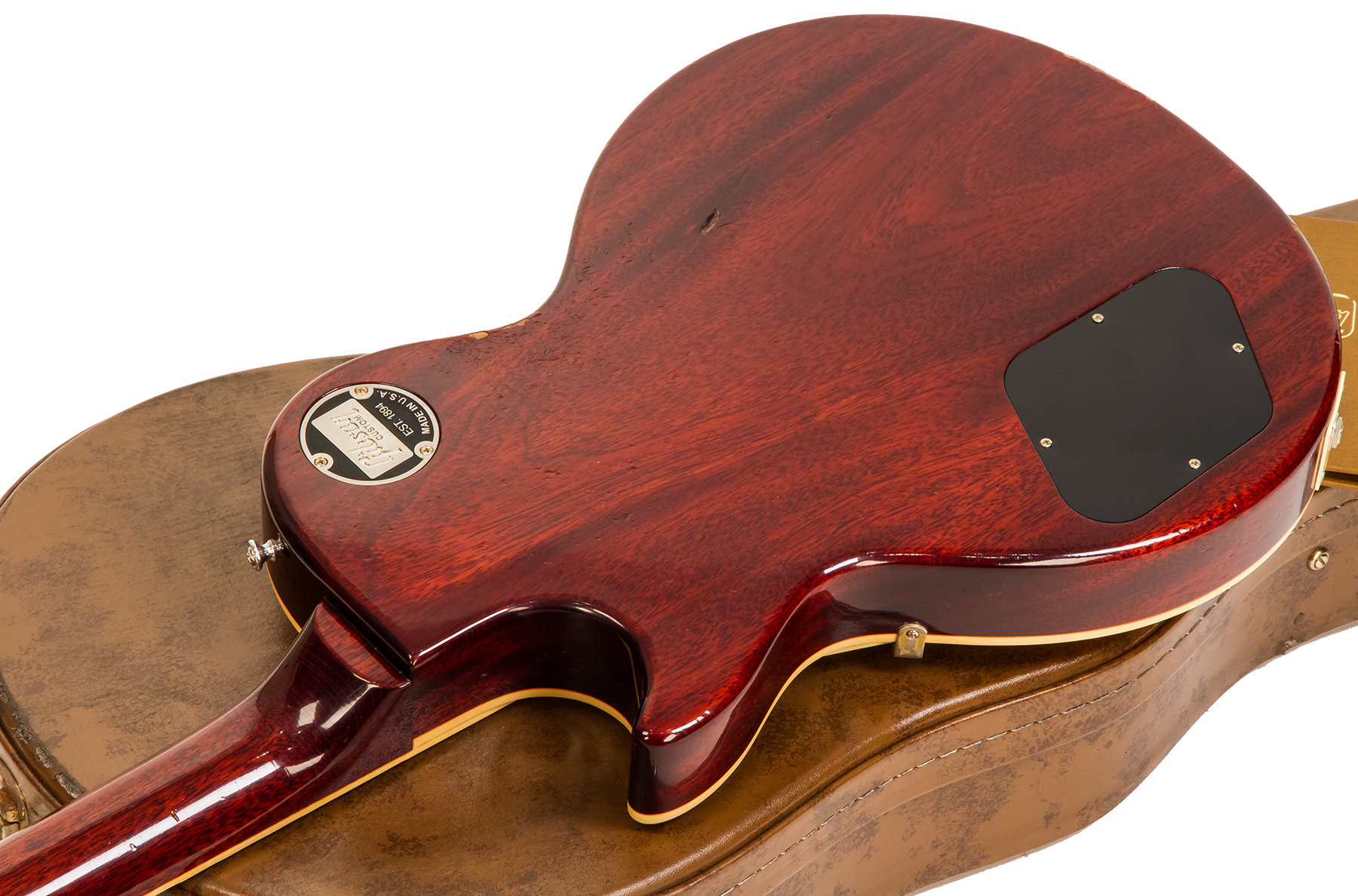 Gibson Custom Shop M2m Les Paul Standard 1958 #891117 - Lightly Aged Iced Tea - Single cut electric guitar - Variation 3