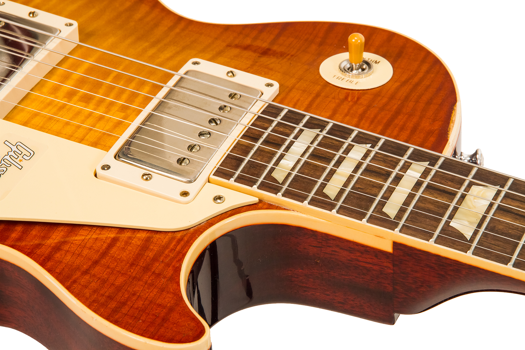 Gibson Custom Shop M2m Les Paul Standard 1958 #891117 - Lightly Aged Iced Tea - Single cut electric guitar - Variation 4