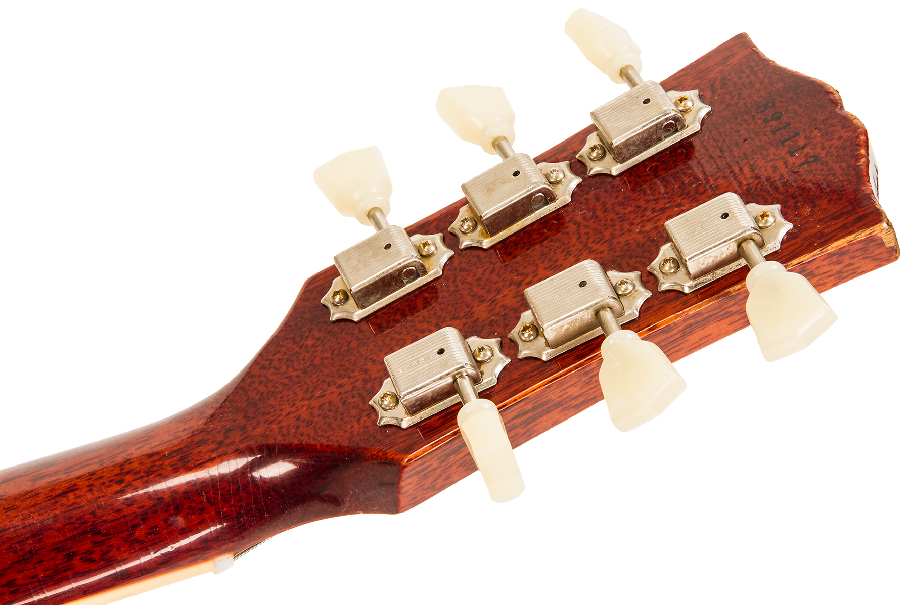 Gibson Custom Shop M2m Les Paul Standard 1958 #891117 - Lightly Aged Iced Tea - Single cut electric guitar - Variation 6