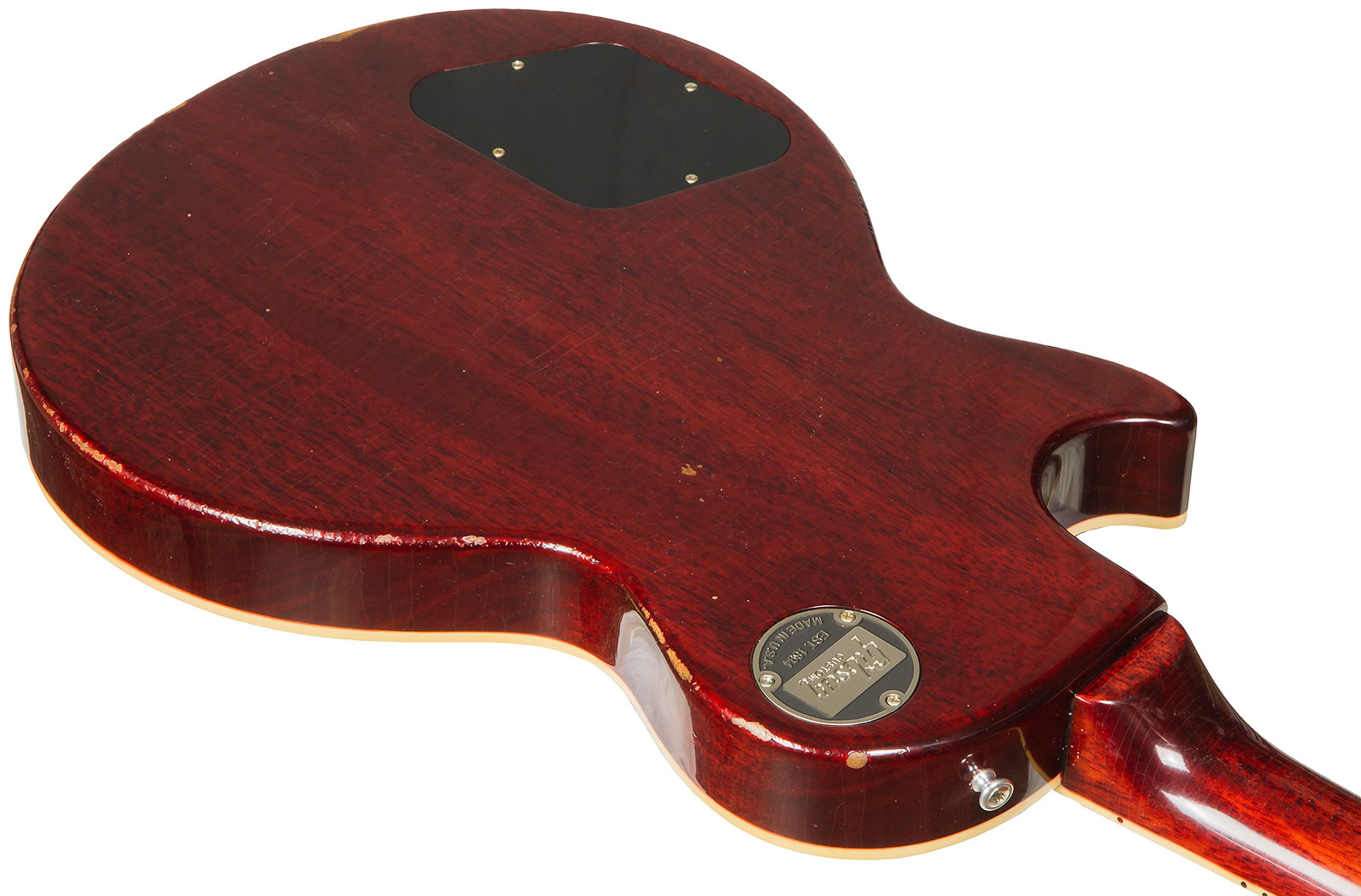 Gibson Custom Shop M2m Les Paul Standard 1958 2h Ht Rw #89889 - Aged Vintage Cherry Burst - Single cut electric guitar - Variation 3