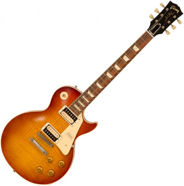 Solid body electric guitar Gibson Custom Shop M2M 1958 Les Paul Standard #89904 - Kentucky bourbon fade