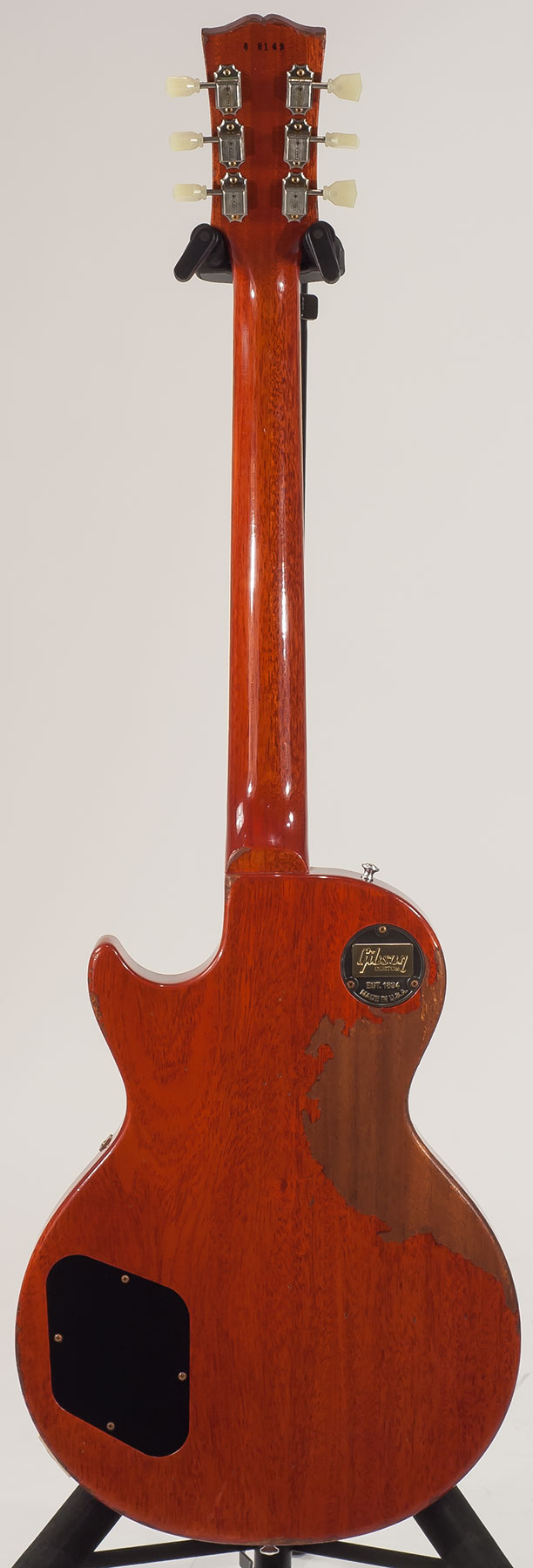 Gibson Custom Shop M2m Les Paul Standard 1958 2h Ht Rw #88149 - Heavy Aged Kentucky Bourbon Fade - Single cut electric guitar - Variation 1
