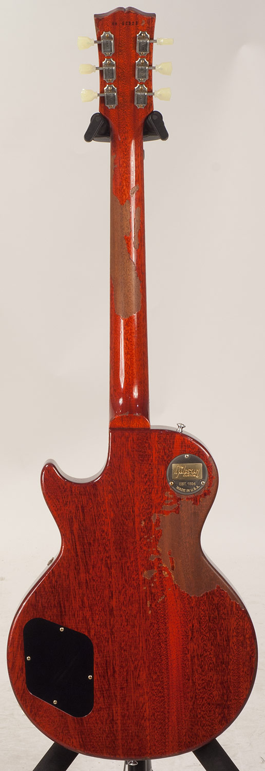Gibson Custom Shop M2m Les Paul Standard 1958 2h Ht Rw #r862323 - Aged Kindred Burst Fade - Single cut electric guitar - Variation 1