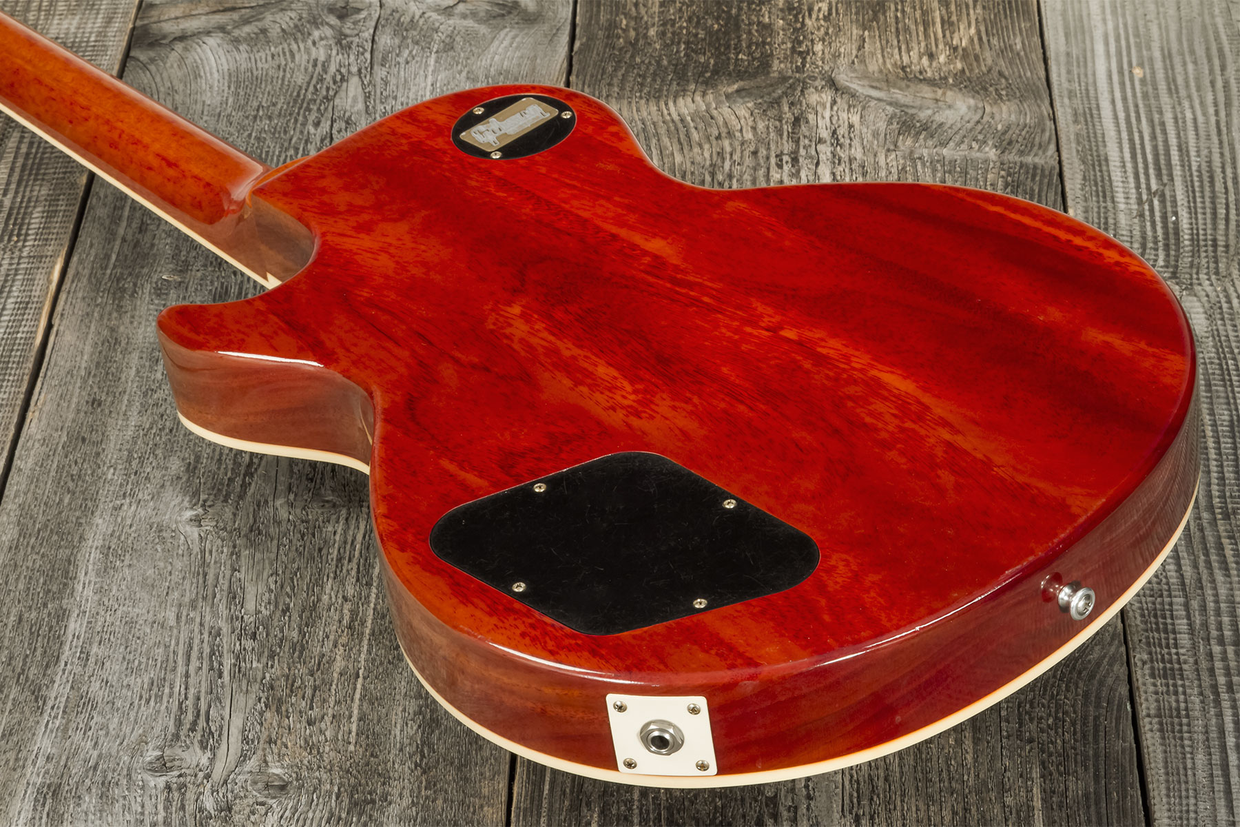 Gibson Custom Shop M2m Les Paul Standard 1959 2h Ht Rw #93133 - Vos Amber Burst - Single cut electric guitar - Variation 6
