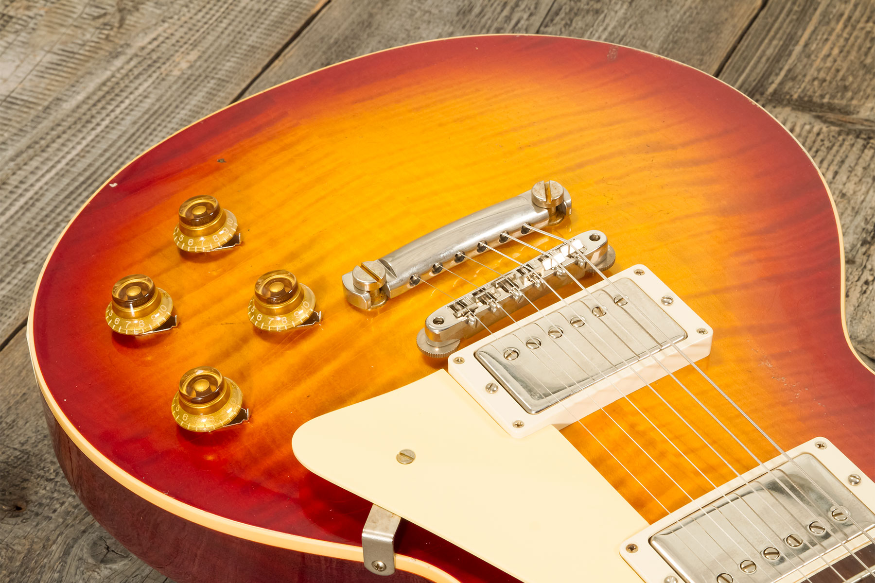 Gibson Custom Shop M2m Les Paul Standard 1959 2h Ht Rw #932145 - Murphy Lab Light Aged Factory Burst - Single cut electric guitar - Variation 4