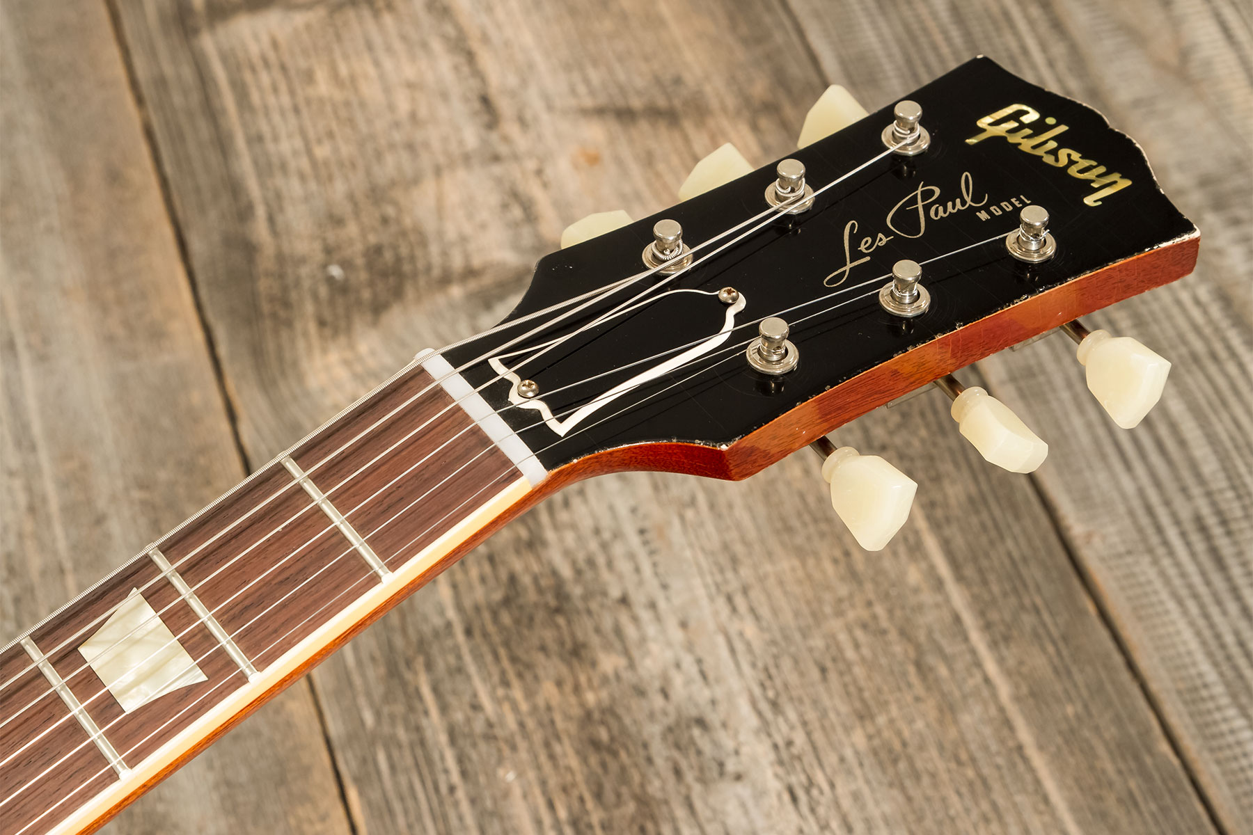 Gibson Custom Shop M2m Les Paul Standard 1959 2h Ht Rw #932609 - Murphy Lab Light Aged Royal Tea Burst - Single cut electric guitar - Variation 9