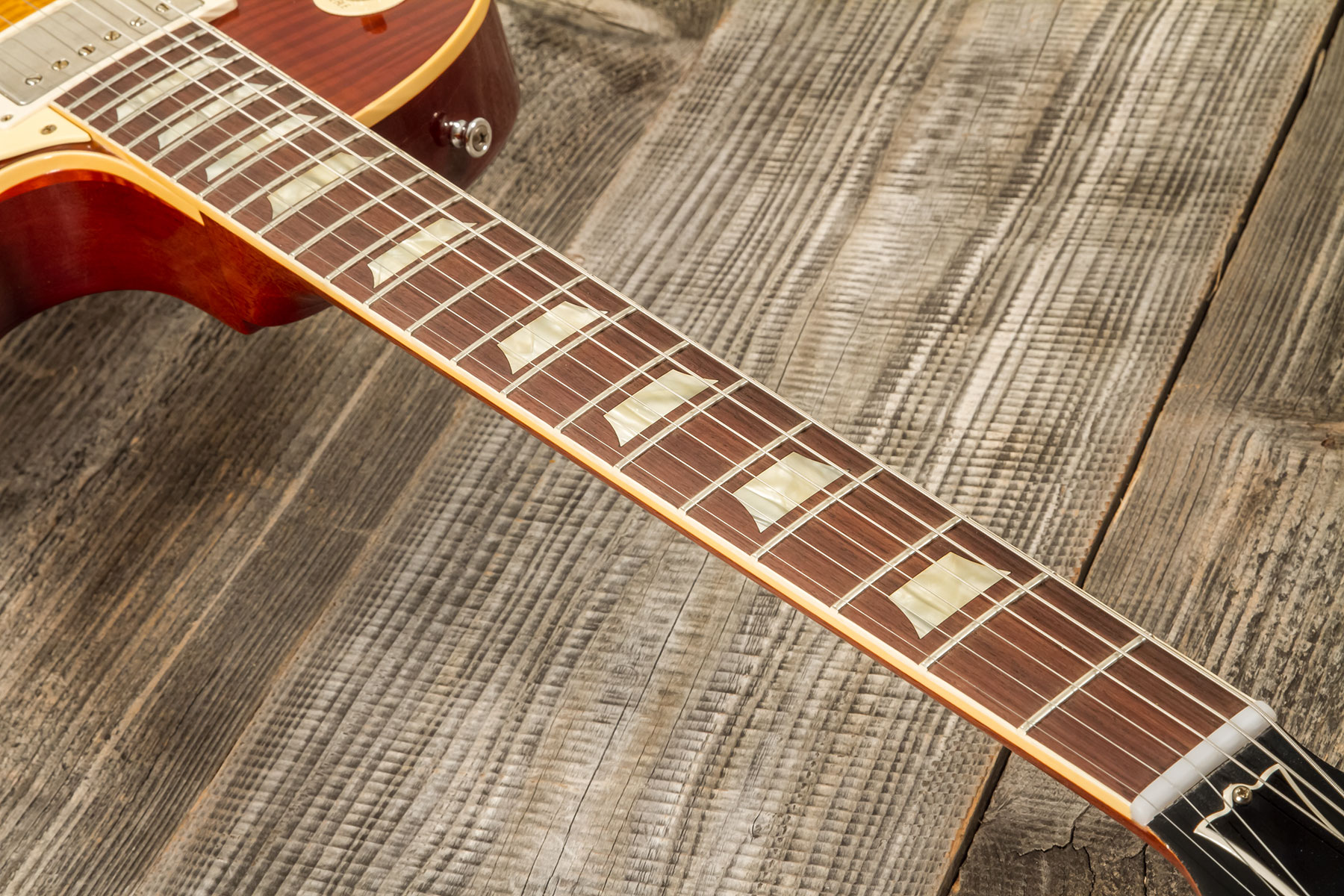 Gibson Custom Shop M2m Les Paul Standard 1959 2h Ht Rw #932609 - Murphy Lab Light Aged Royal Tea Burst - Single cut electric guitar - Variation 5