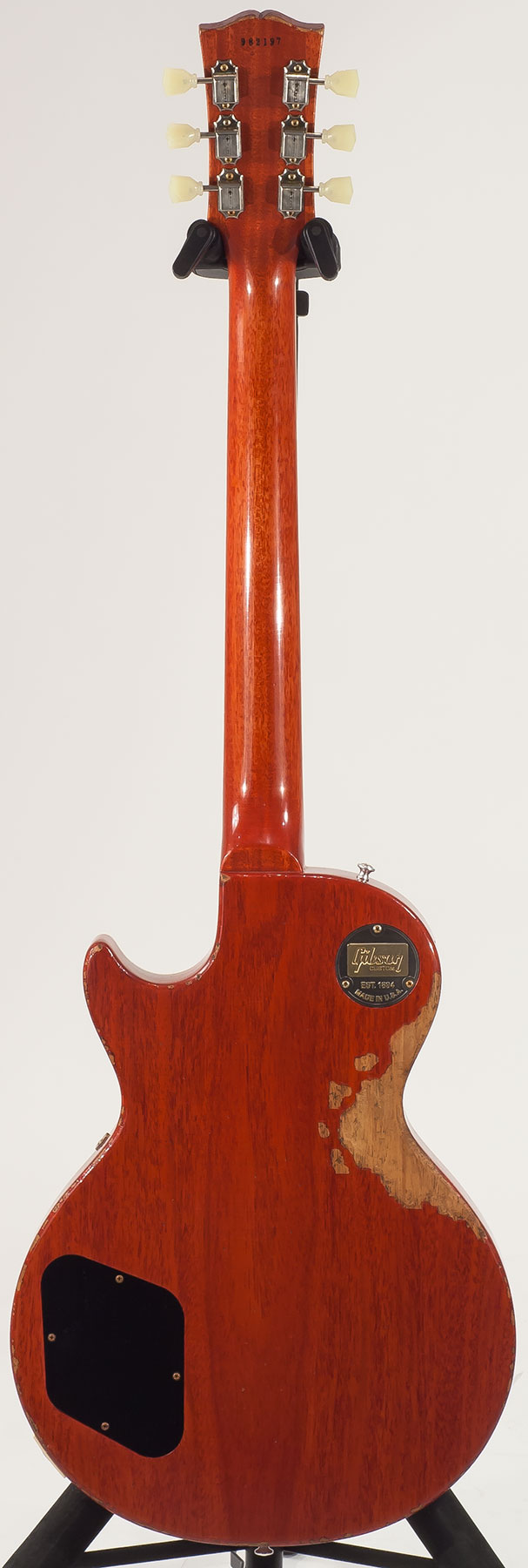 Gibson Custom Shop M2m Les Paul Standard 1959 2h Ht Rw #982197 - Heavy Aged Iced Tea - Single cut electric guitar - Variation 1