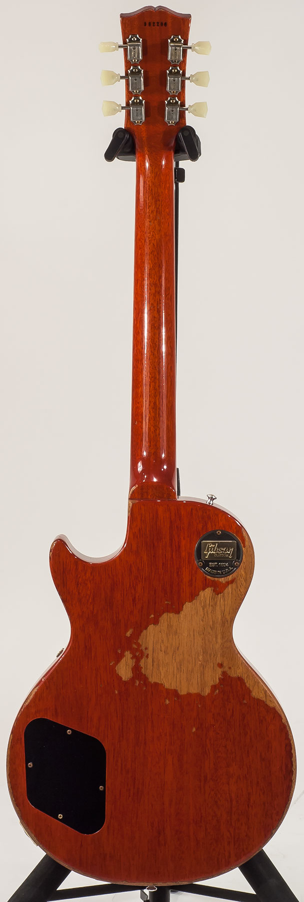 Gibson Custom Shop M2m Les Paul Standard 1959 2h Ht Rw #982206 - Heavy Aged Vintage Cherry Burst - Single cut electric guitar - Variation 1