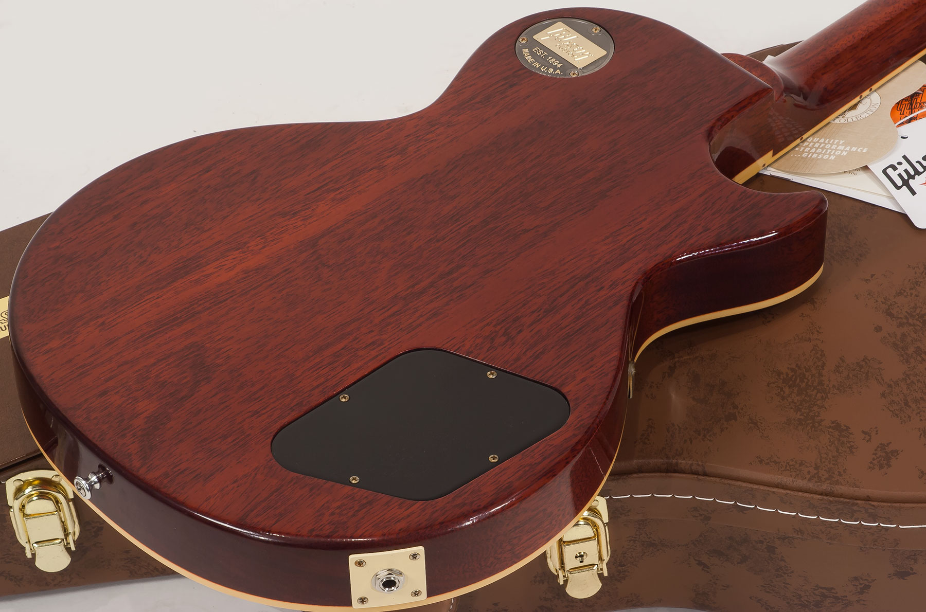 Gibson Custom Shop M2m Les Paul Standard 1959 Lh Gaucher Ltd 2h Ht Rw #971610 - Vos Washed Cherry - Left-handed electric guitar - Variation 5