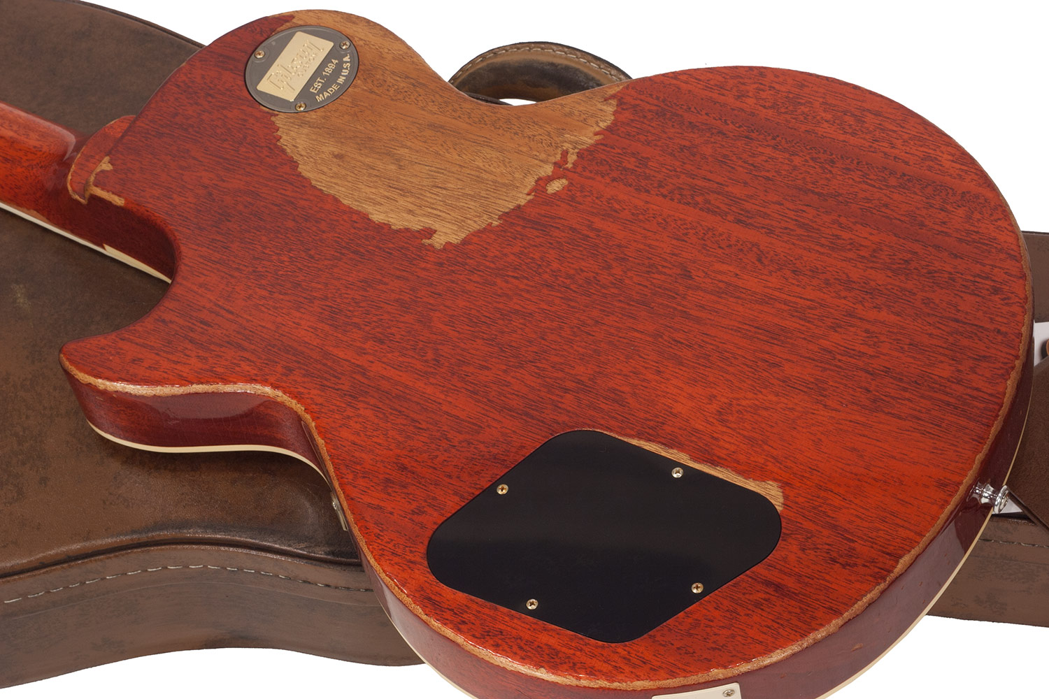 Gibson Custom Shop M2m Les Paul Standard 1959 2h Ht Rw #r961618 - Aged Sunrise Teaburst - Single cut electric guitar - Variation 3
