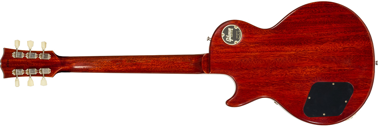 Gibson Custom Shop M2m Les Paul Standard 1959 Reissue 2h Ht Rw #932134 - Murphy Lab Ultra Light Aged Washed Cherry Burst - Single cut electric guitar 