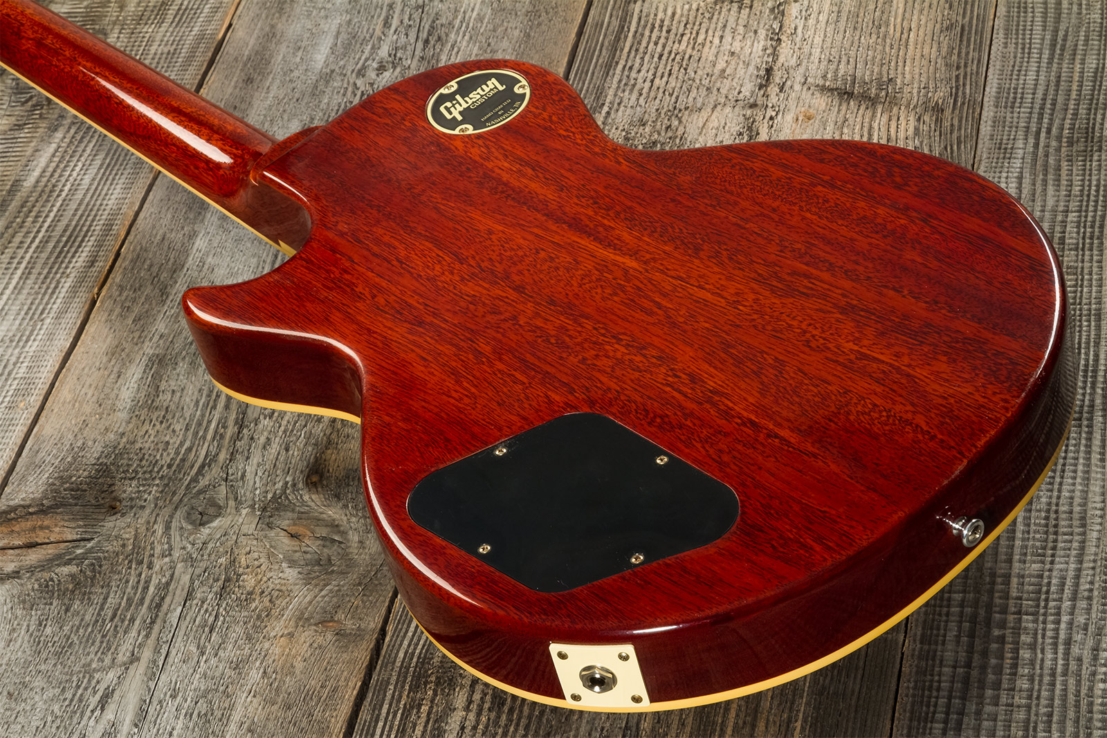 Gibson Custom Shop M2m Les Paul Standard 1959 Reissue 2h Ht Rw #932134 - Murphy Lab Ultra Light Aged Washed Cherry Burst - Single cut electric guitar 