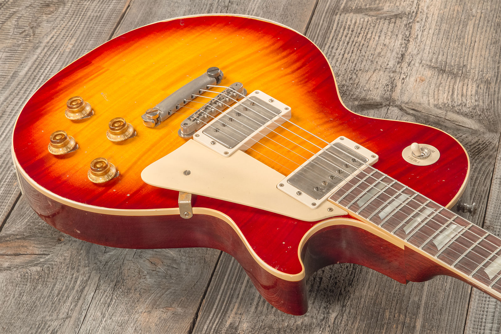 Gibson Custom Shop M2m Les Paul Standard 1959 Reissue 2h Ht Rw #934231 - Murphy Lab Heavy Aged Factory Burst - Single cut electric guitar - Variation 