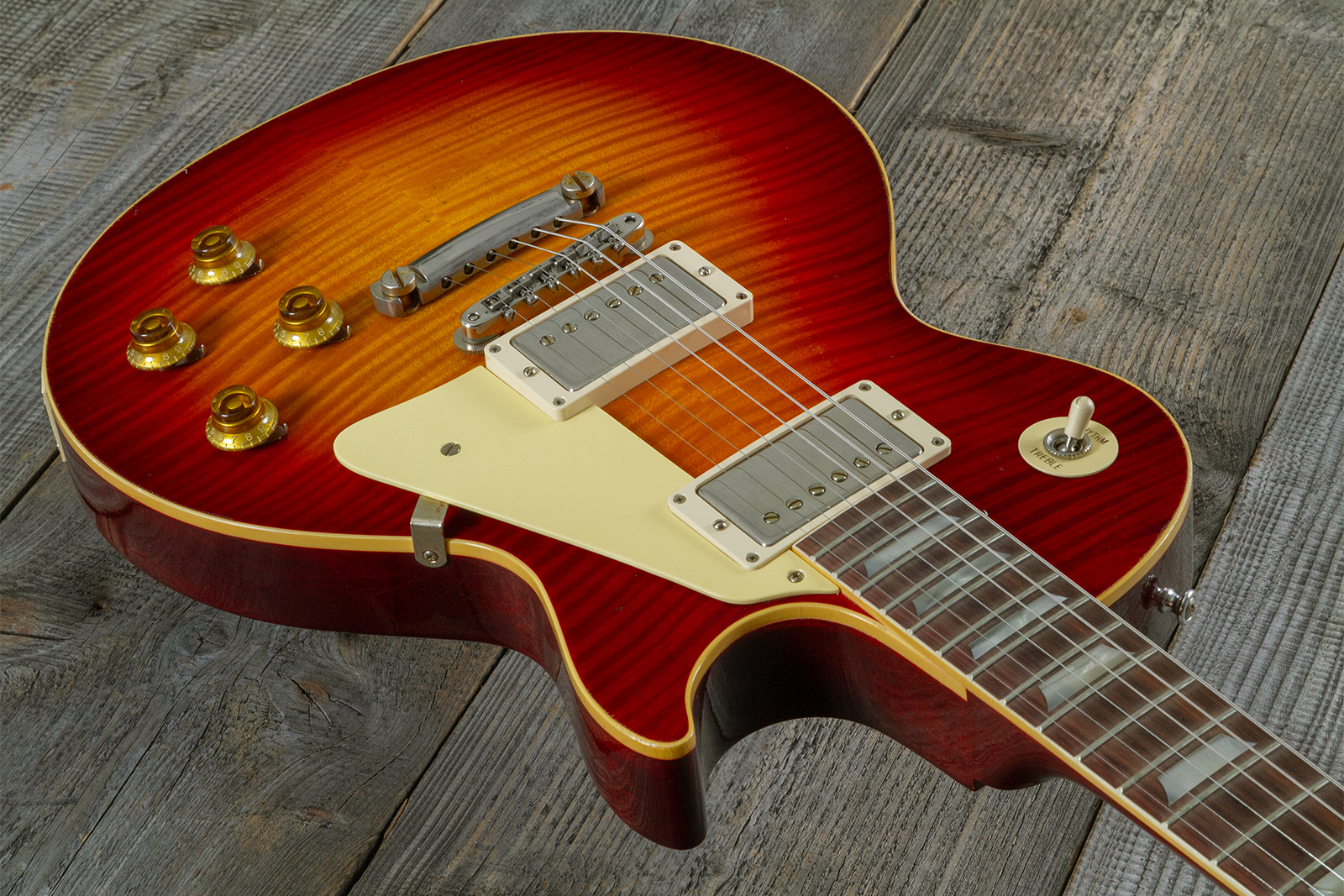 Gibson Custom Shop M2m Les Paul Standard 1959 Reissue 2h Ht Rw #934249 - Murphy Lab Light Aged Factory Burst - Single cut electric guitar - Variation 